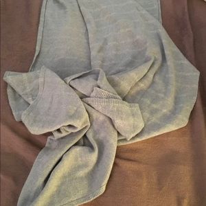 Silver/Gray Stripe Scarf - Very Soft